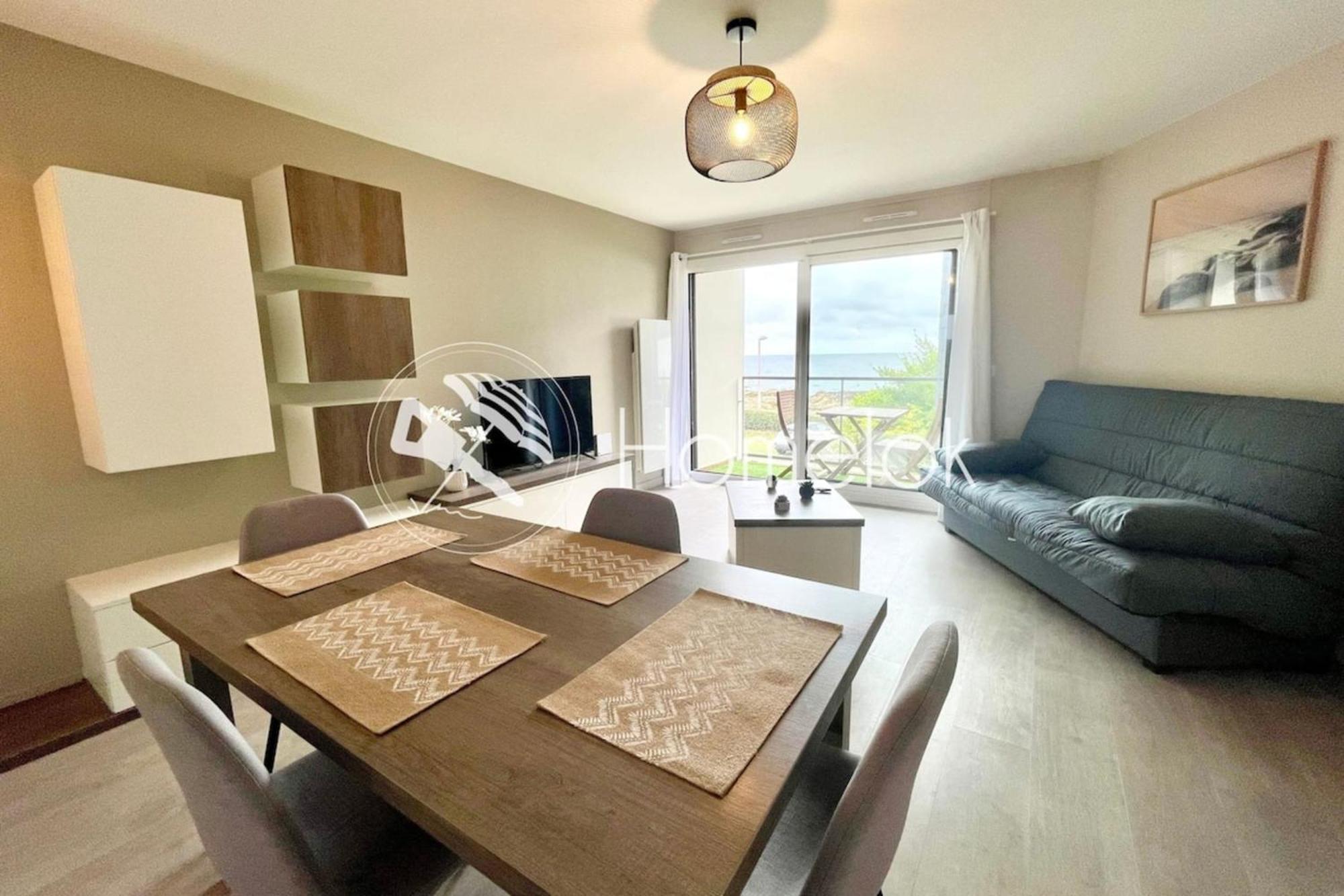 Royal Appartement De Standing - Face A L'Ocean Ploemeur Ngoại thất bức ảnh
